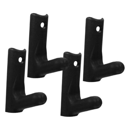 Toddmomy 1 Juego Soporte De Barra Estante De La Placa De Peso Cinturón Barras De Peso Para Levantar Equipo Mancuerna Ajustable Ganchos Con Mancuernas Manos Ordenador Personal Black 4 Piezas