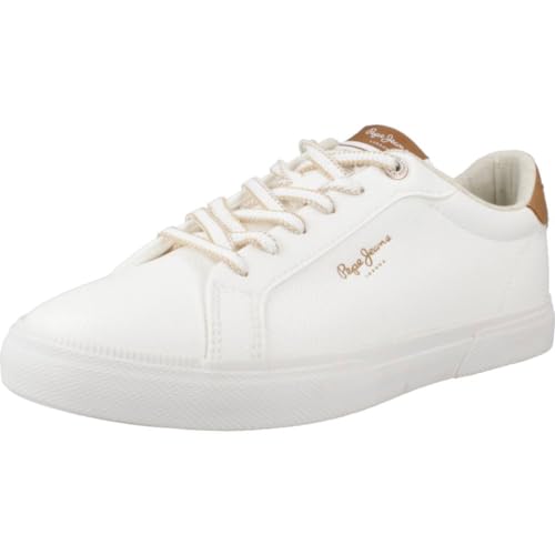 Zapatillas Deportivas Mujer Blancas Marca Pepe Jeans