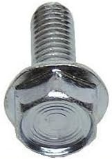 6mm Flanged Hex Head Bolts (8 Pack) M6 x 20mm A2 Grade Stainless Steel Flange Hexagon Head Bolt / Screw. Free UK Delivery.