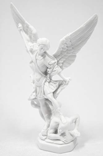 Estatua italiana de San Miguel Arcángel de 8 pulgadas miniatura 3