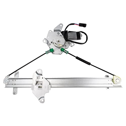 Image of TRQ Front Left Power Window Regulator & Motor Assembly Drivers Side Compatible with 1995-1999 Nissan Sentra NI1350117