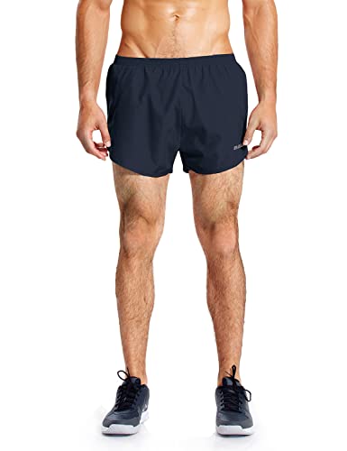 baleaf Herren Laufshorts Trainingsshorts Split Shorts mit...