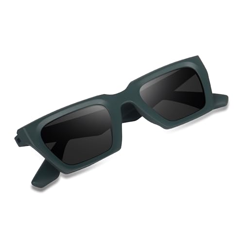 Image of ARICKS Vintage Square Cat Eye Sunglasses Women Retro Trendy Sunglasses