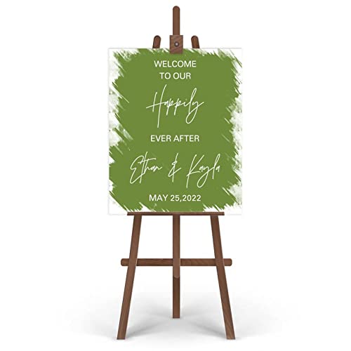 Panneau de calligraphie pour entrée de mariage personnalisable - 4