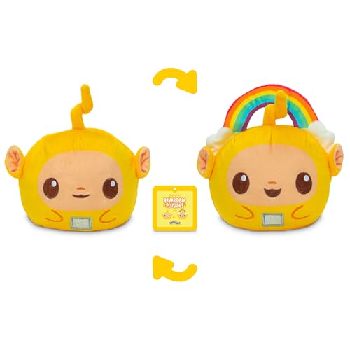 TeeTurtle Reversible Teletubbies Laa Laa 4 Inch Flip Plushie - image 3
