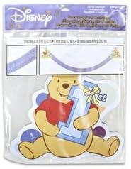 Winnie the Pooh 1st Birthday Boy Honeycomb Streamer