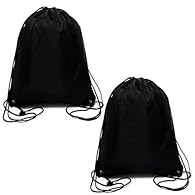 Durable:Drawstring cinch bags made of polyester, with PU leather reinforced corner, Lightweight, durable and sturdy. Sport bags can be washed and reused after use. multi-function:These blue drawstring bags are suitable for sports clubs, gym, yoga, pi...