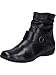 Produktbild Josef Seibel Damen Klassische Stiefeletten Naly 65,Weite G (Normal),gerafft,Boots,Stiefel,Bootee,Booties,halbstiefel,schwarz,41 EU