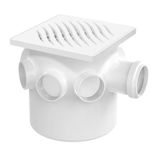 Caixa Sifonada Tigre Quadrada Branco 150x150x50mm