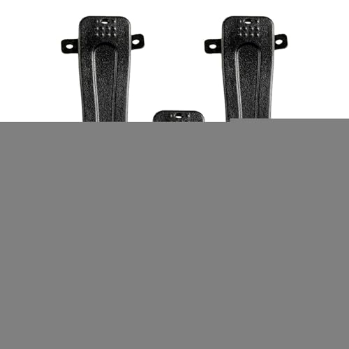 Clip para cinturón Walkie Talkie,Clip para Radio Walkie Talkie - Walkie Talkie Clip Fijo Trasero | Herramienta de fijación de walkie Talkie de Estructura Estable para Obras de construcción, logística