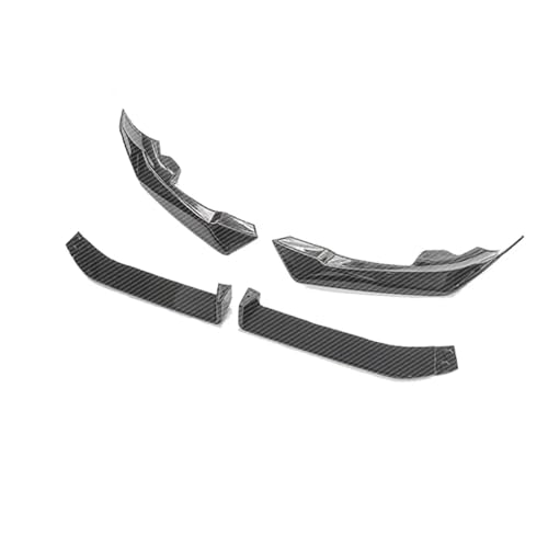 Becquet de lèvre avant pour BMW X5 G05 X6 G06 LCI fini look carbone