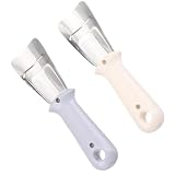 TOPPERFUN Multifunktionsschaufel aus Edelstahl 2 Stück mit ergonomischem Griff für Gefrierschrank und Kühlschrank, Abtauhilfe für Küche, einfach zu reinigen
