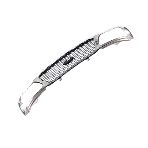 Image of Front Grille Chrome Shell Assembly with Honeycomb Insert Fit for 1999-2003 Ford F-150 F-250 Pickup Replaces FO120040