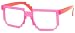 FancyG® Retro Classic 8-Bit Pixel Geek Gamer Pixelated Glass Frame for Kids NO LENS