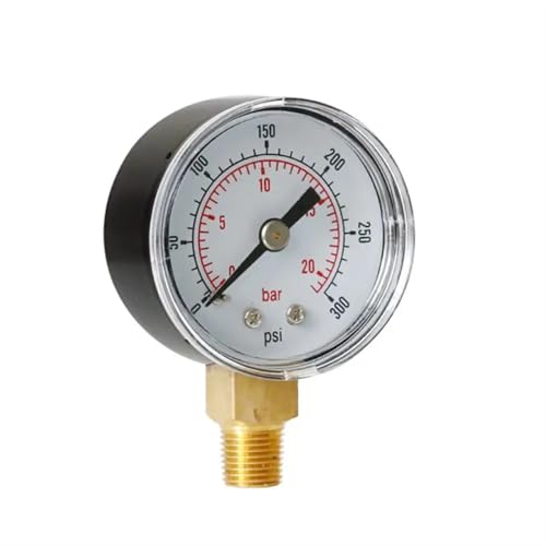 Manomètre de pression eau huile connecteur 1/8 BSPT manomètre basse pression