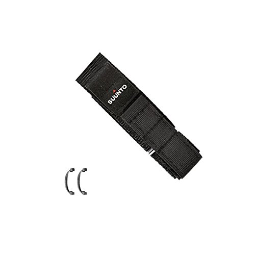 Suunto Strap F Correa para Relojes, Armband Vector Black Textil (SS004769000), Negro, Talla Única Suunto Strap F Correa para Relojes, Armband Vector Black Textil (SS004769000), Negro, Talla Única