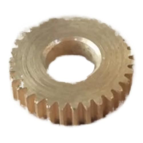 Engrenage plat cuivre 31 dents module 0.3 avec trou de 4mm résistant pour micro-mécanique