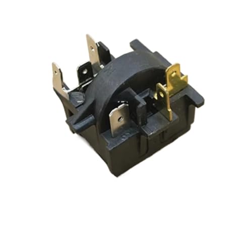 Refrigerator Compressor PTC Starter, Compatible for Homa?Refrigerator Freezer Compressor Starter QP2-15H?Refrigerator Overload Therma Protector