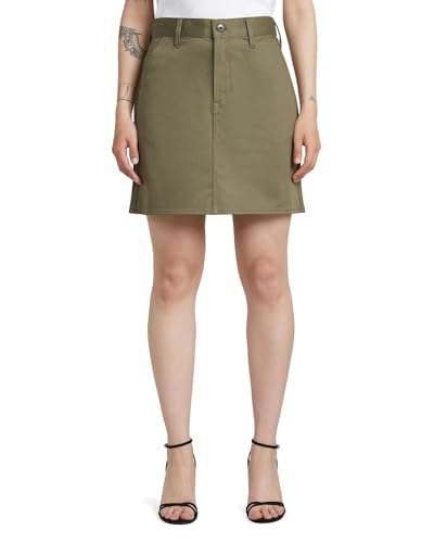 Jupe Chino G-Star en coton premium marron T29