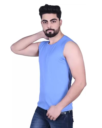 Image of Nylon Gym Vests for Men, Soft & Comfortable