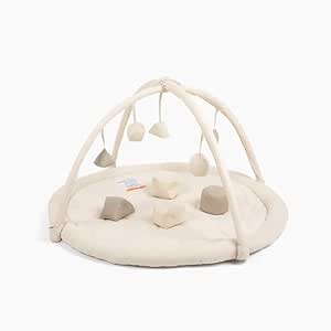 Snuggle Me Baby Play Gym, 100% Organic Cotton Tummy Time Mat (0-36 Months)