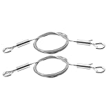 Drahtseil Verstellbare Drahtseil-Federhaken, for Trocknen von Kleidung, for Aufhängen Bildern,...