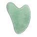 Produktbild Gua Sha Stein,Gesichtsbehandlung Gua sha Jade Massagestein Natur Quarz Gesichtsmassage Stein,Board Kratz-Massage Tool Anti-Falten Werkzeug für Gesichts-Scraping SPA-Akupunktur Therapie Anti-Aging