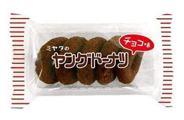 Amazon.co.jp: 宮田製菓 ヤングドーナツ チョコ味 5個入り × 10個
