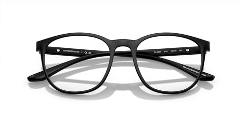 Image of Emporio Armani mens Ea3229 Round Prescription Eyewear Frames