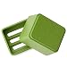 Ethique Eco-Friendly In-Shower Storage Container, Green - Made with Bamboo & Sugarcane, Sustainable Soap Dish for Shower, Extends Bar Life, Plastic Free, Vegan, 100% Compostable and Zero Waste, 1ea