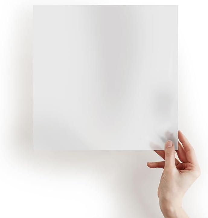 ORACAL 8500 Series Translucent Calendered Film in White 010-12" x 5ft - Satin Finish Vinyl Sheet Roll for Decals, Signs and Graphics