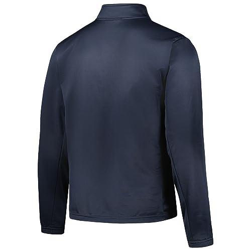 Image of Dunbrooke Men's Royal Buffalo Bills All-Star Tech Quarter-Zip Top