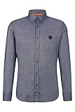 BOSS Herren Mabsoot 2 Slim-Fit Hemd aus elastischer Oxford-Baumwolle Dunkelblau XXXL