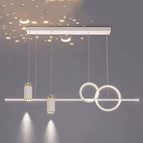 Plafond éclairage table à manger LED dimmable pour lustre de cuisine moderne