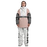 GSOU SNOW Women's Ski Jacket and Pants Waterproof Snowsuit Snowboarding Snow Coat Insulated Warm Win