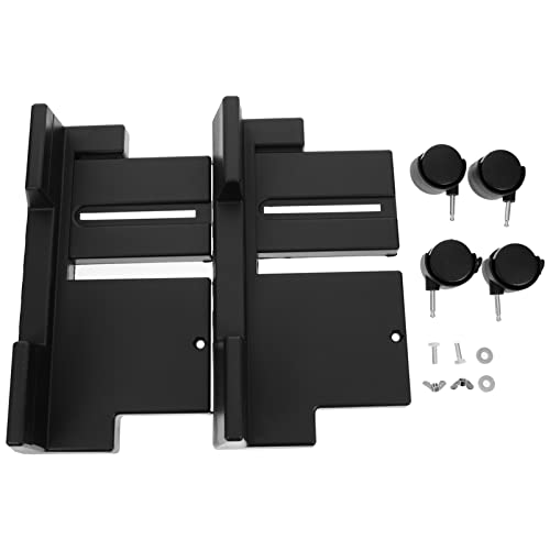 Soporte móvil para CPU Artibetter con ruedas ajustables y freno, para torre de computadora de escritorio, ideal para oficina y hogar miniatura 1