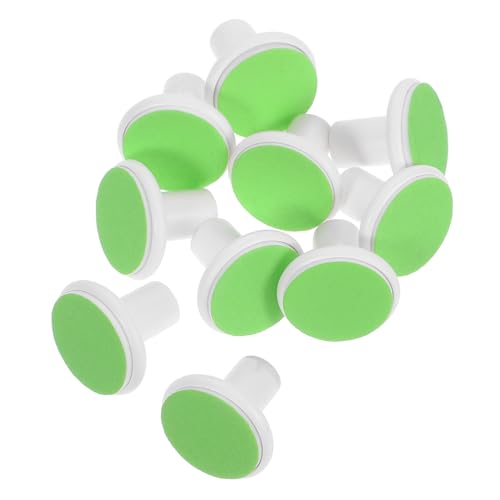 BIUDECO 10pcs Replacement Nail Polish Heads Nail Grinder Pad for Electric Trimmer Accessories