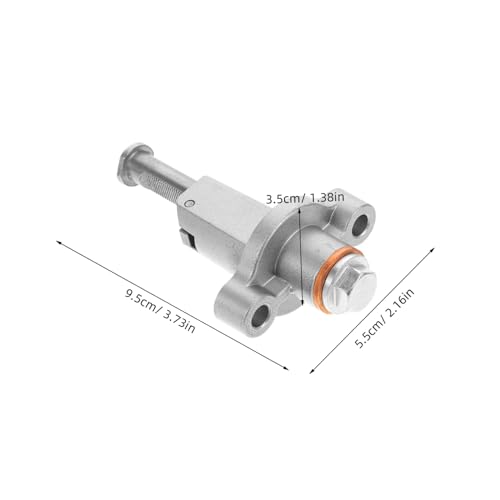 Unomor 1 Set Chain Tensioner Belt Tensioner Assembly Tight Reach Extension Tool Hose Swivel Fan Cord Extension Chain Hamstring Curl Zip Wall Pole Kit Silver Aluminum Alloy