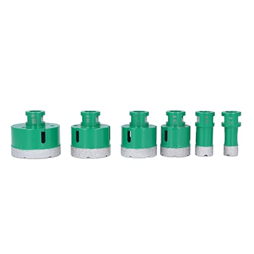 Set de brocas sierra para vidrio y mármol 6 pzas miniatura 7