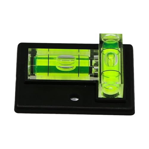 Livello di bolla Tiny - Livello di spirito portatile, controllo incrociato Tiny Spirit Livels in due modi | Livelli di appeni di tipo T segnano gli strumenti di layout ad alta precisione per treppiedi