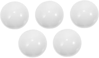 Milisten 5 Piezas Bola de giradrícula Rueda de Ruleta Fiesta Cuentas de Rueda de Barra Cuentas de Rueda Decorativas Cuentas de Ruleta de Repuesto Acrílico