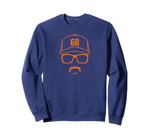 JP France Rec Specs & Stache Houston Baseball Sweatshirt