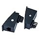 BIGtec TAE RJ45 DSL Adapter Kabeladapter TAE-F Stecker auf RJ45 Buchse 8P2C Modularadapter Telefon Kabeladapter Router