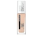 Maybelline New York Super Stay Active Wear, waterproof foundation with high coverage, long-lasting facial make-up, colour: No. 5 Light Beige (Very Light), 1 x 30 ml