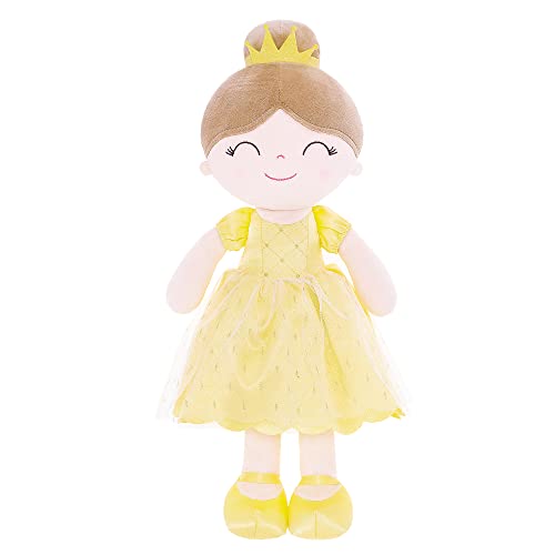 Image of Gloveleya Dolls Princess Girls Toy First Baby Girl Gifts Soft Plush Manor Princess Doll Bella 16" with Gift Bag