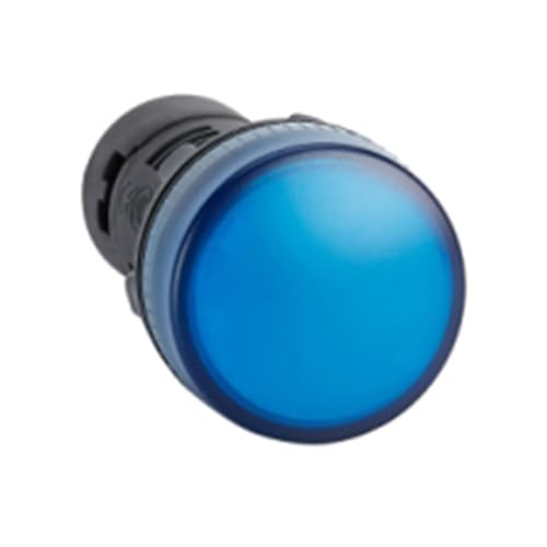 Luz indicadora XB2B XB2BVM6LC piloto luminoso LED azul monobloc de señalización 22mm 1