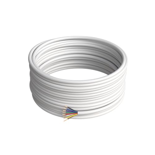 Cables Direct Online 500ft Stranded 22/8 Alarm CCA Cable for Low Voltage, Burglar System, Fire Detector, Security Station, Door Bell, 22AWG 8 Conductors Wire by Cables Direct Online - Image 3