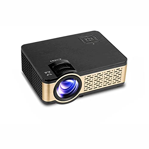 Tragbarer DLP Mini Projektor 1280 x 720P WiFi HDMI Kompatibel Unterstützung 1080P 4K Home Theater Projektor (Color : A Size : 174 mm x 42 mm)