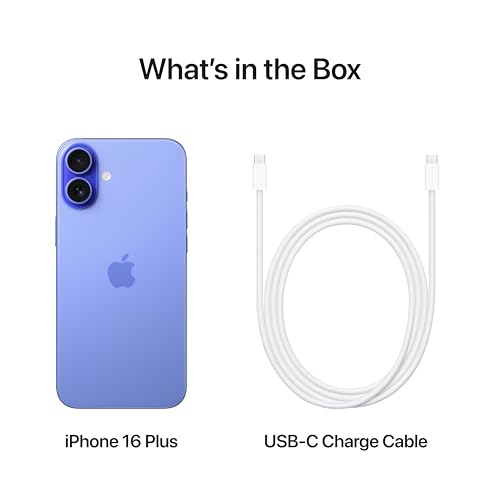 iPhone 16 128 Plus GB: 5G Mobile Phone with Camera Control, A18 Chip and a Big Boost in Battery Life. Works with AirPods; Ultrmarine - Image 6