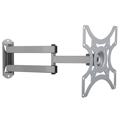 NEG Profi Universal TV-Wandhalterung Extender 2540 (Silber) Schwenk-, neig-, ausziehbar und drehbar (Pivot-Funktion), Full Motion (bis max. VESA 200x200 und 25kg)